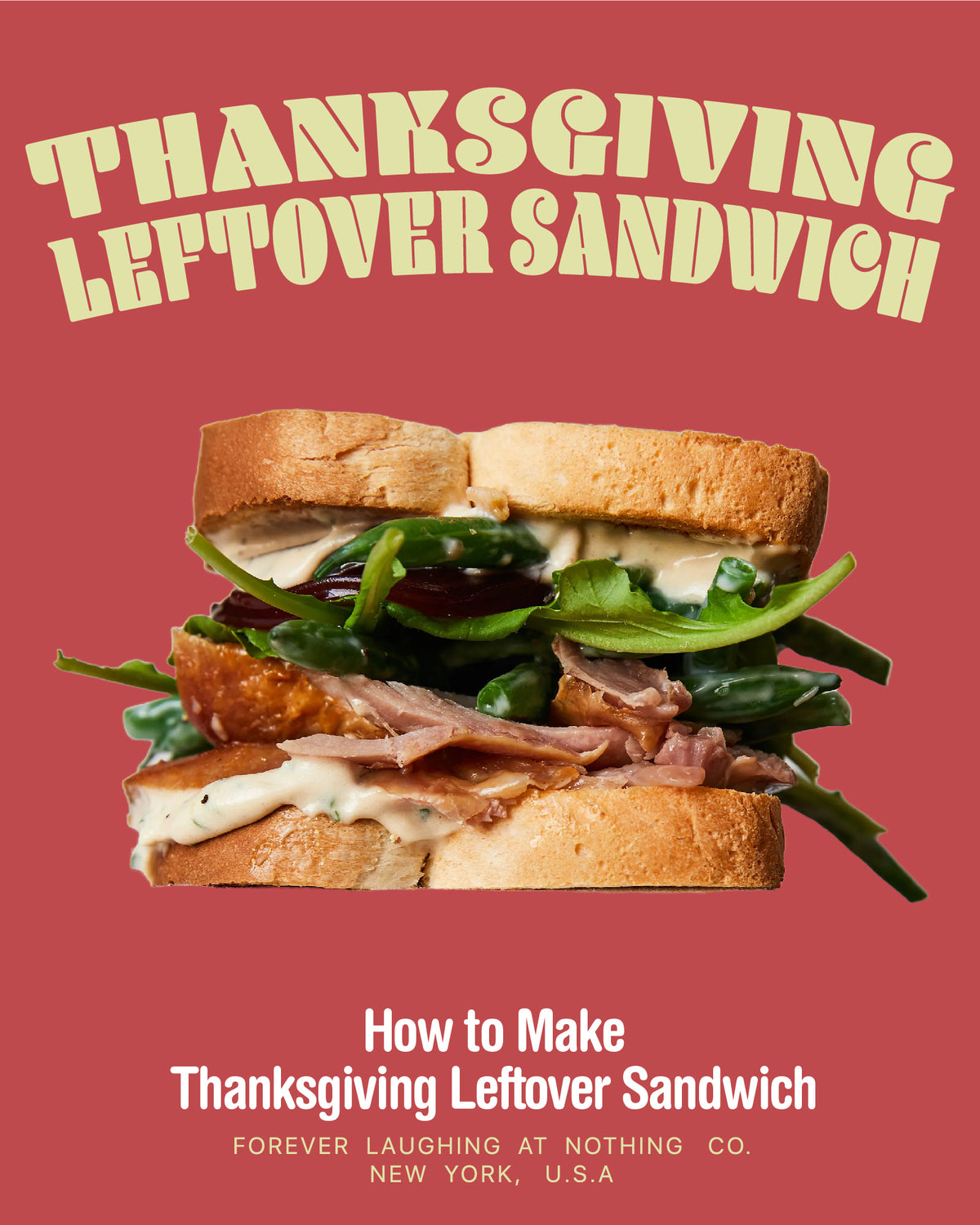 Thanksgiving Leftover Sandwich