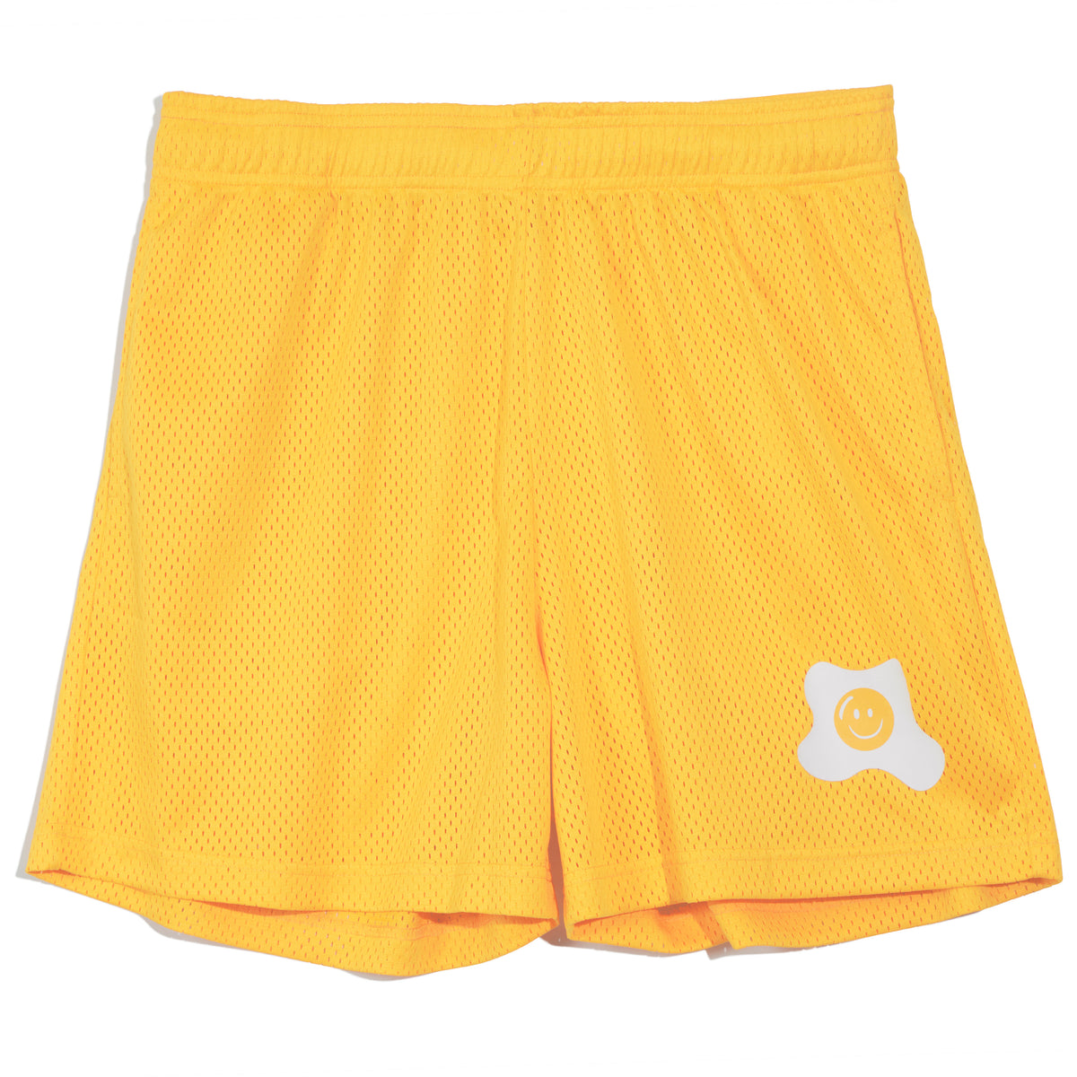 Egg Smile - Basketball Shorts - Yellow
