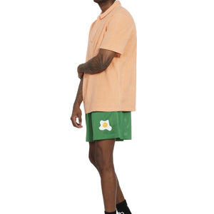 Egg Smile - Basketball Shorts - Green
