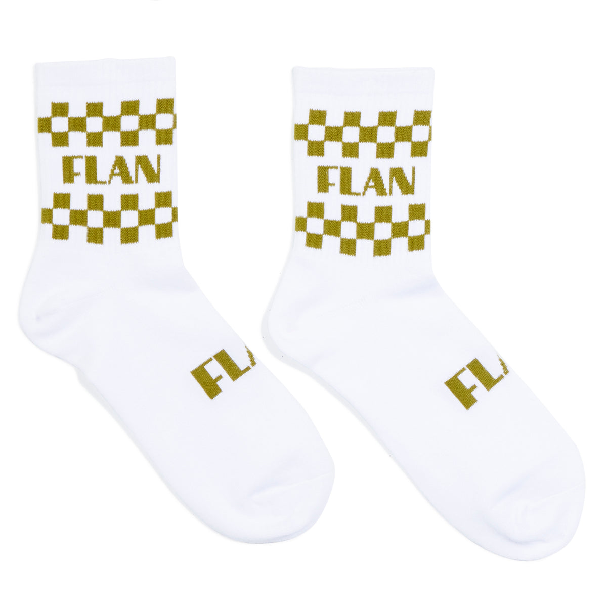 Checkerboard - Socks - Green